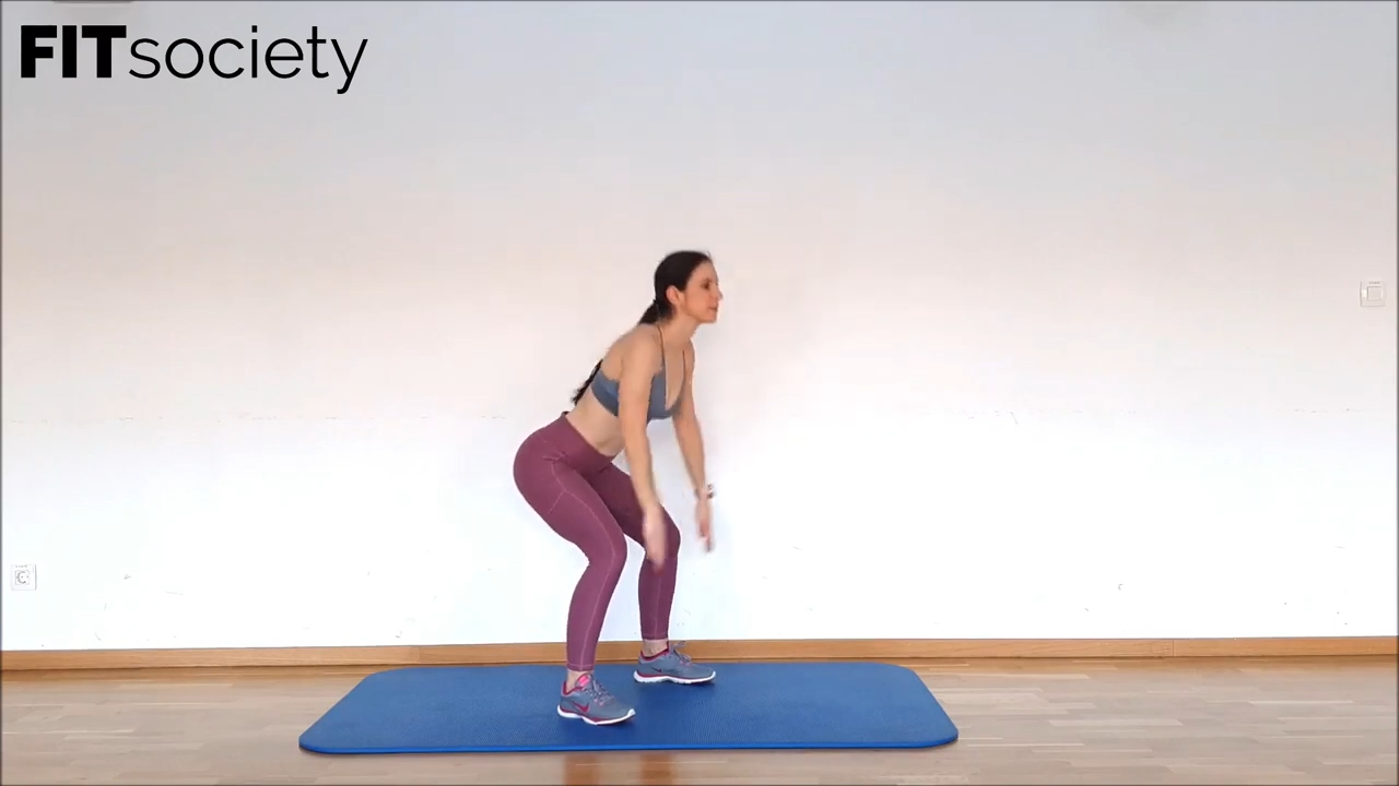 Overhead Raise + Knee Tap
