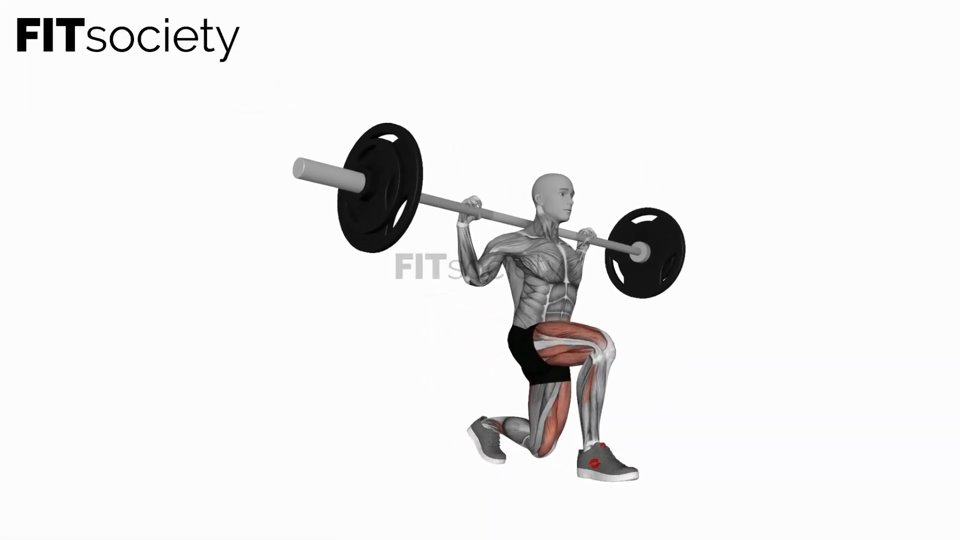 Barbell Lunges