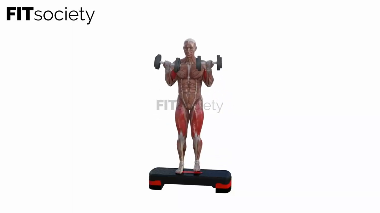 Step Up to Bicep Curl