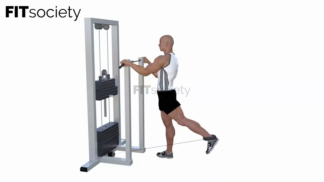Cable Leg Kickback
