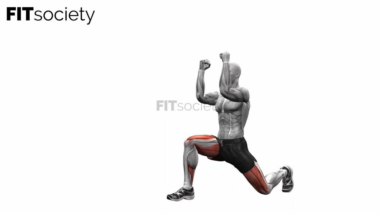 Lunge Pulses Bodyweight