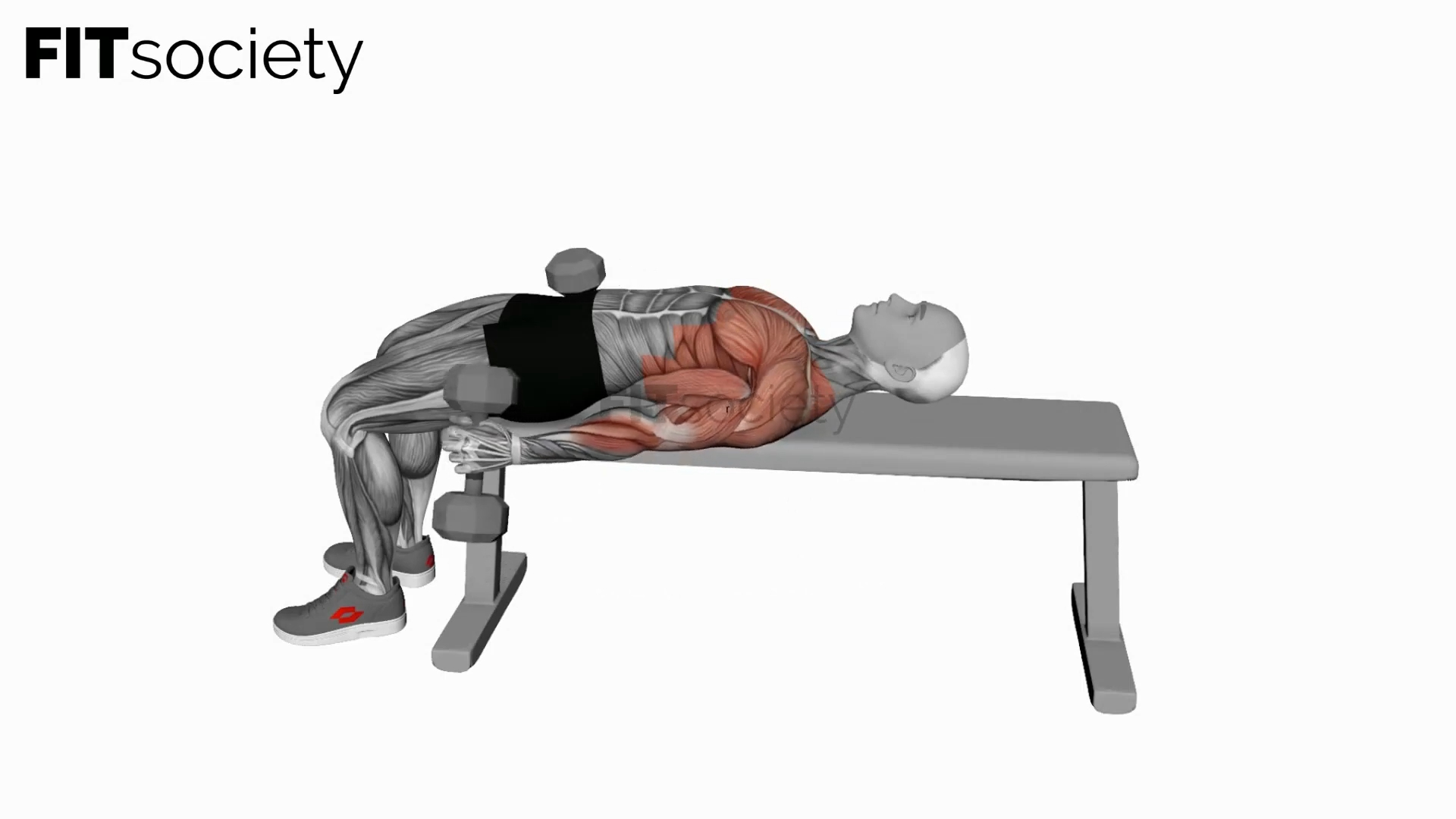 Pullover circular con mancuernas