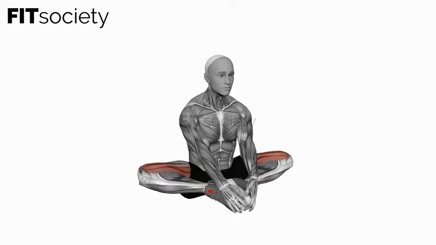 Yoga-Schmetterlingsflattern