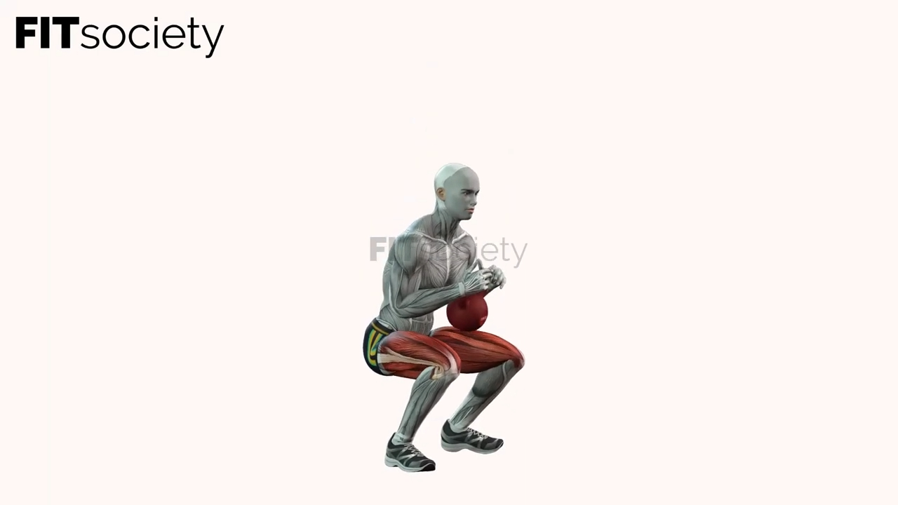 Goblet Kettlebell Squat