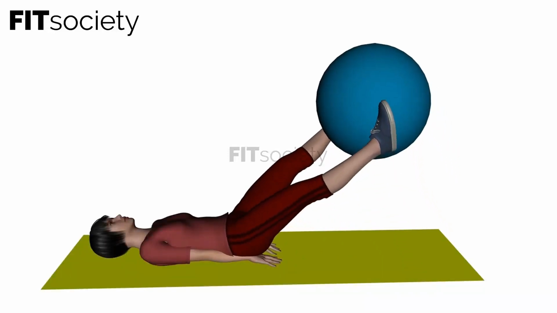 Leg Lifts Swiss Ball