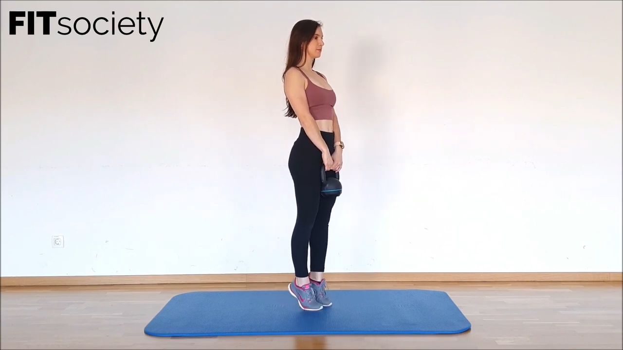 Kettlebell Heel Raises