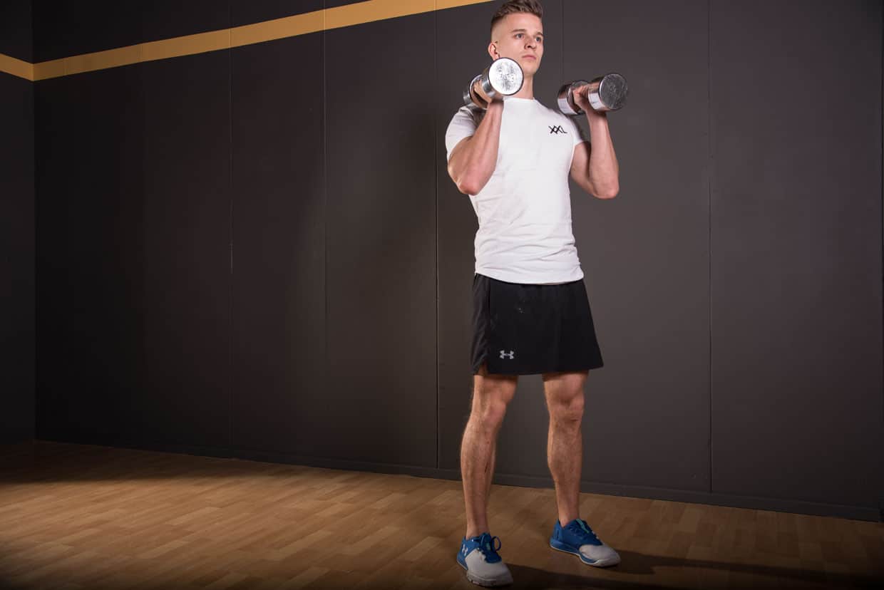 Dumbbell Front Squat
