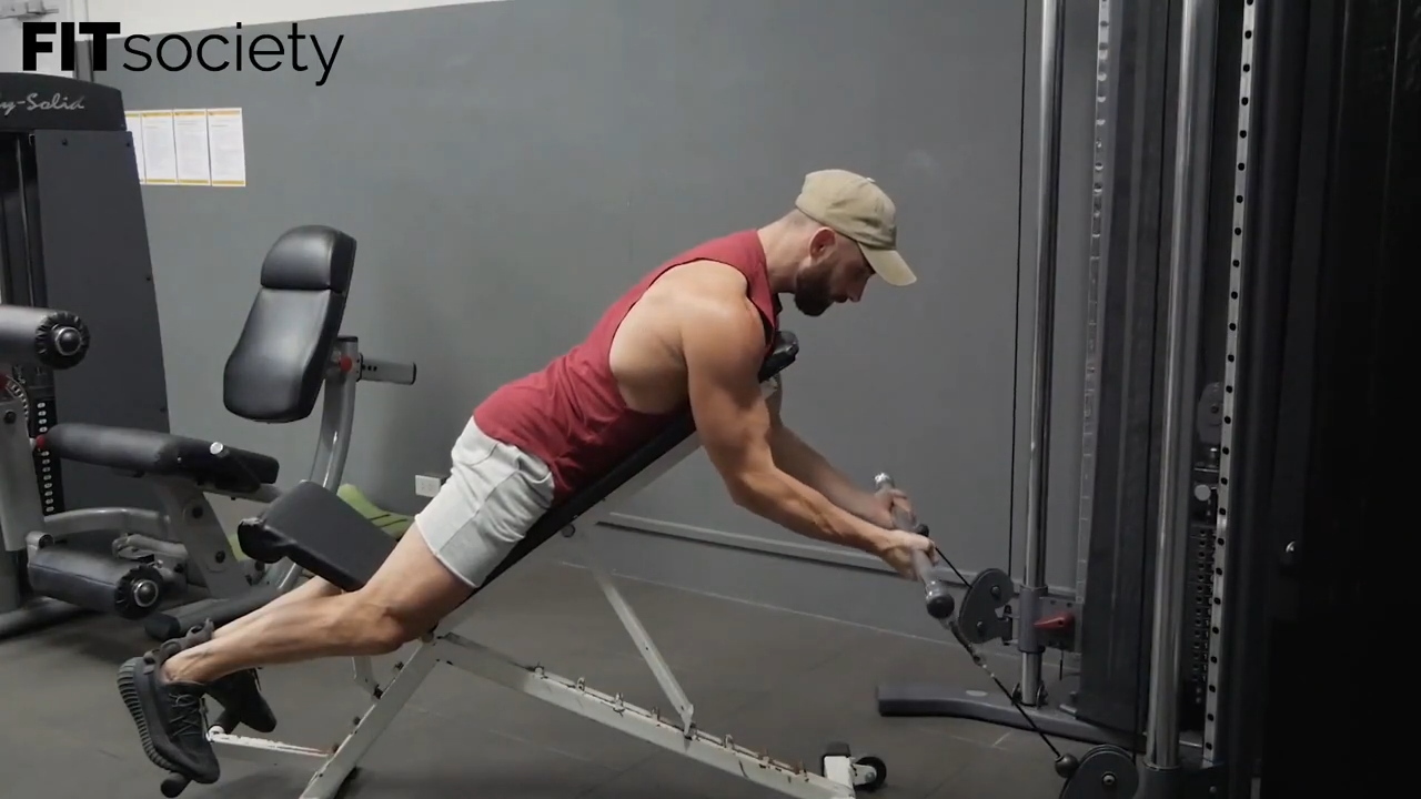 Spider Bicep Cable Curls