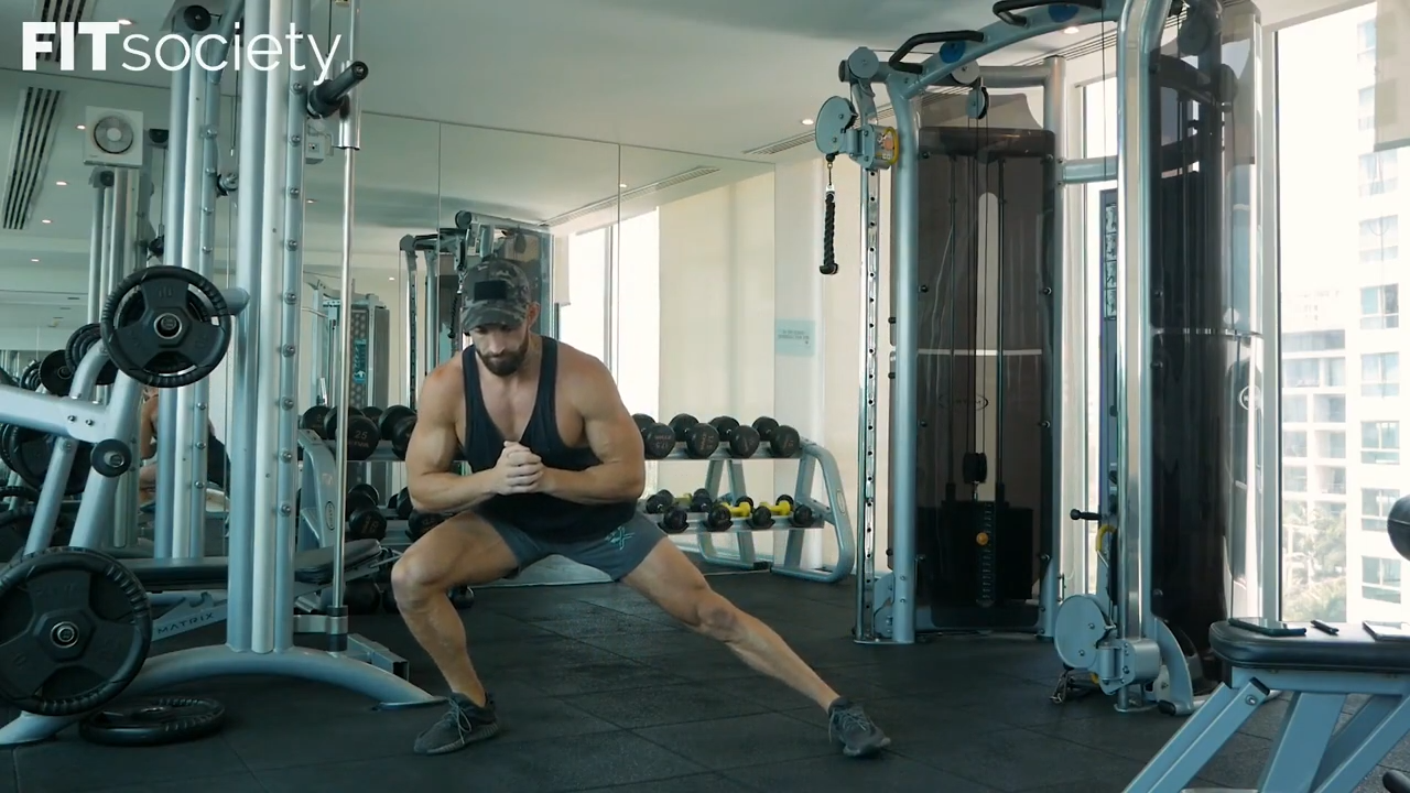 Side Lunges - Right