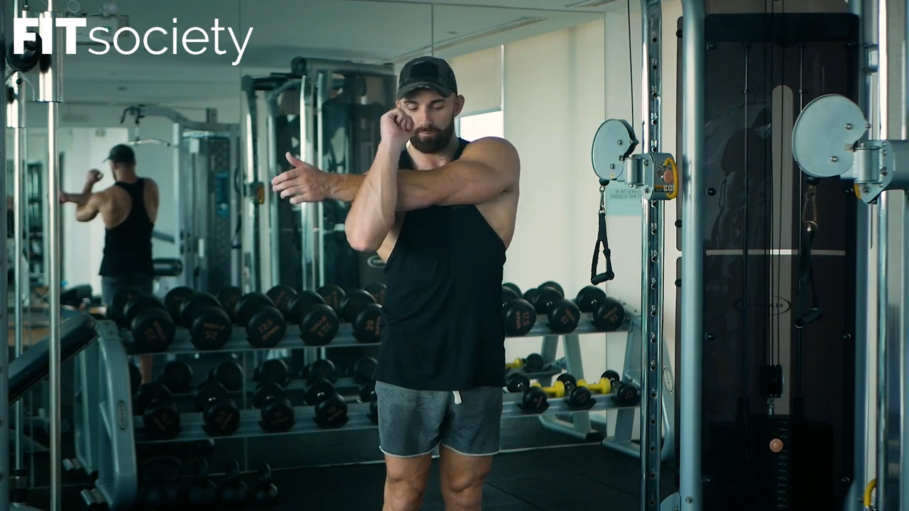Across Chest Shoulder Stretch