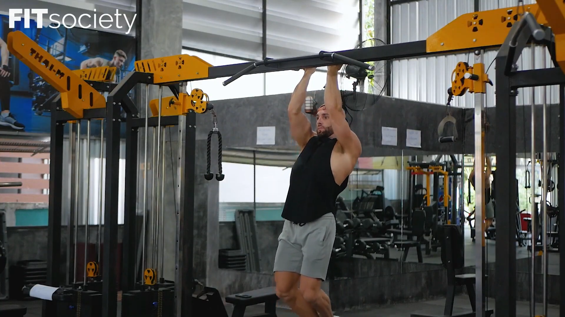 Parallel Bars Pull-Up