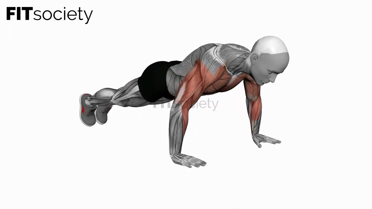 Flexiones con palmada al pecho