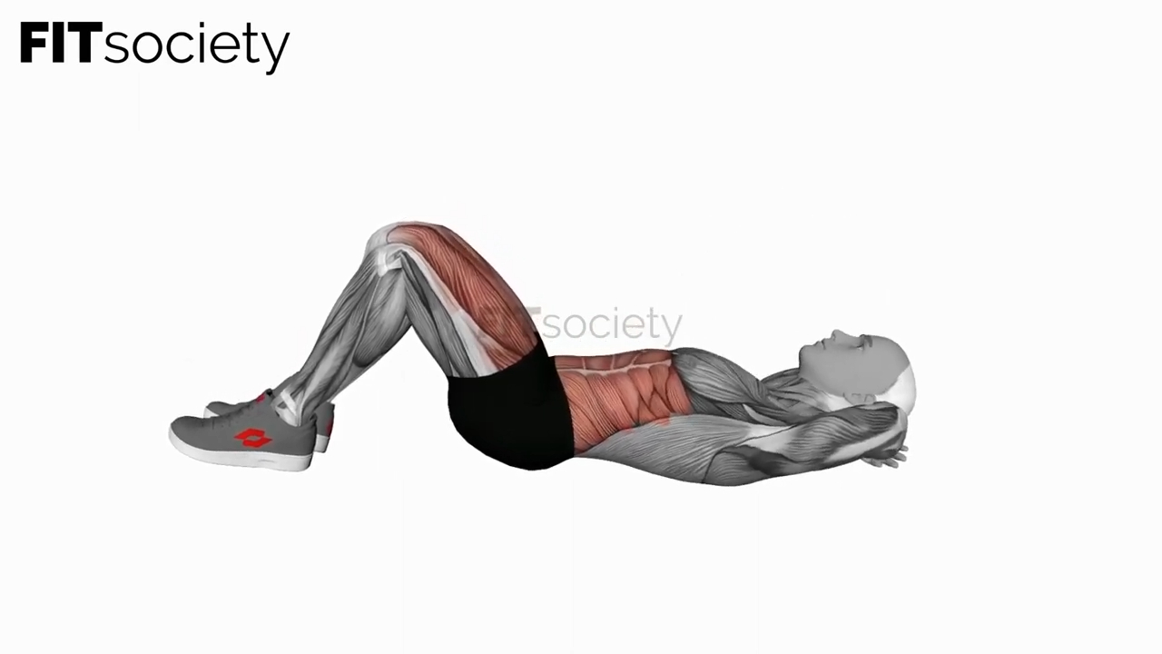 Crunch Leg Raise
