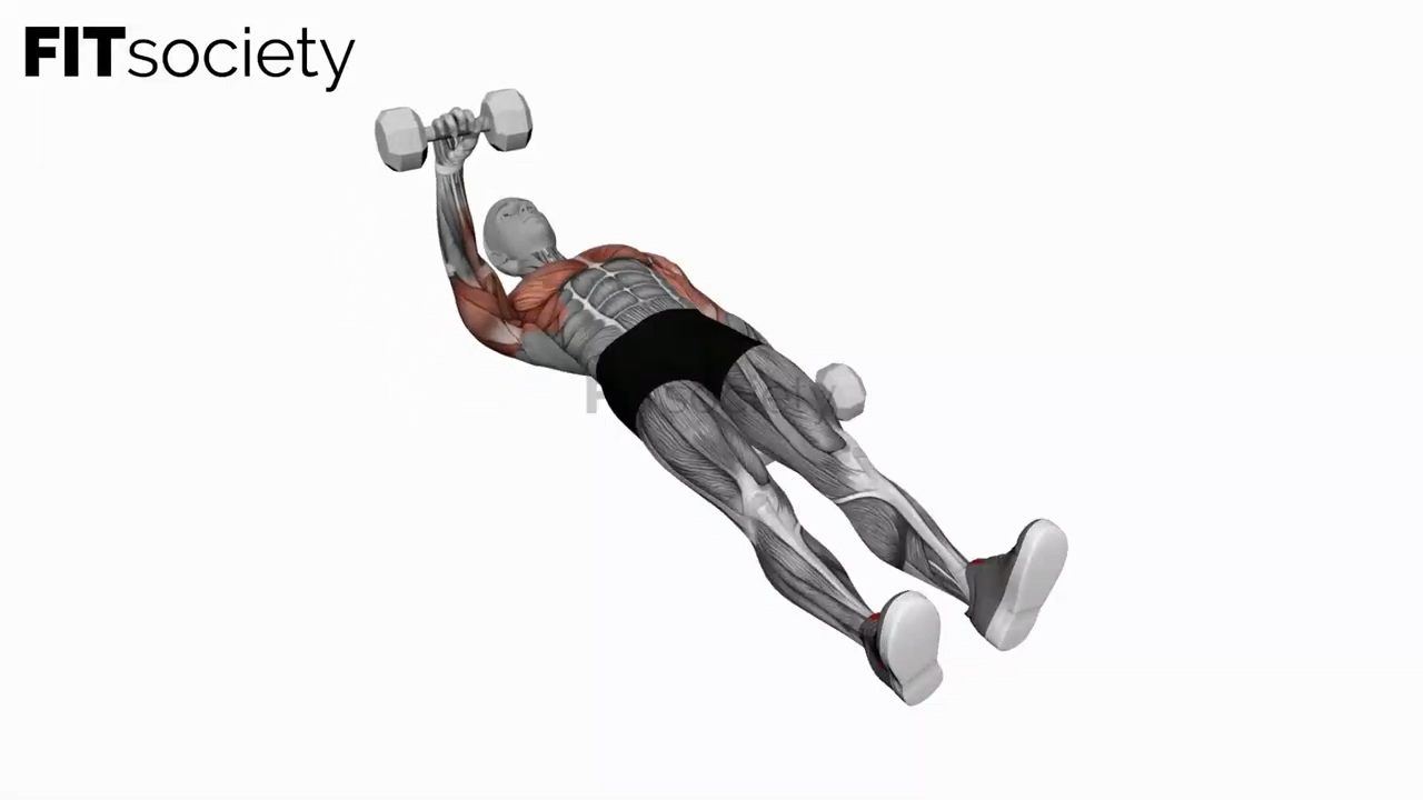 Dumbbell One Arm Floor Press