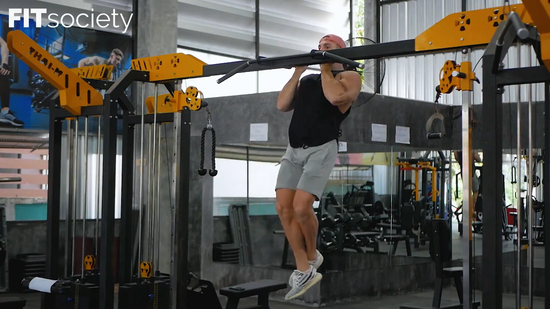 Parallel Bars Pull-Up