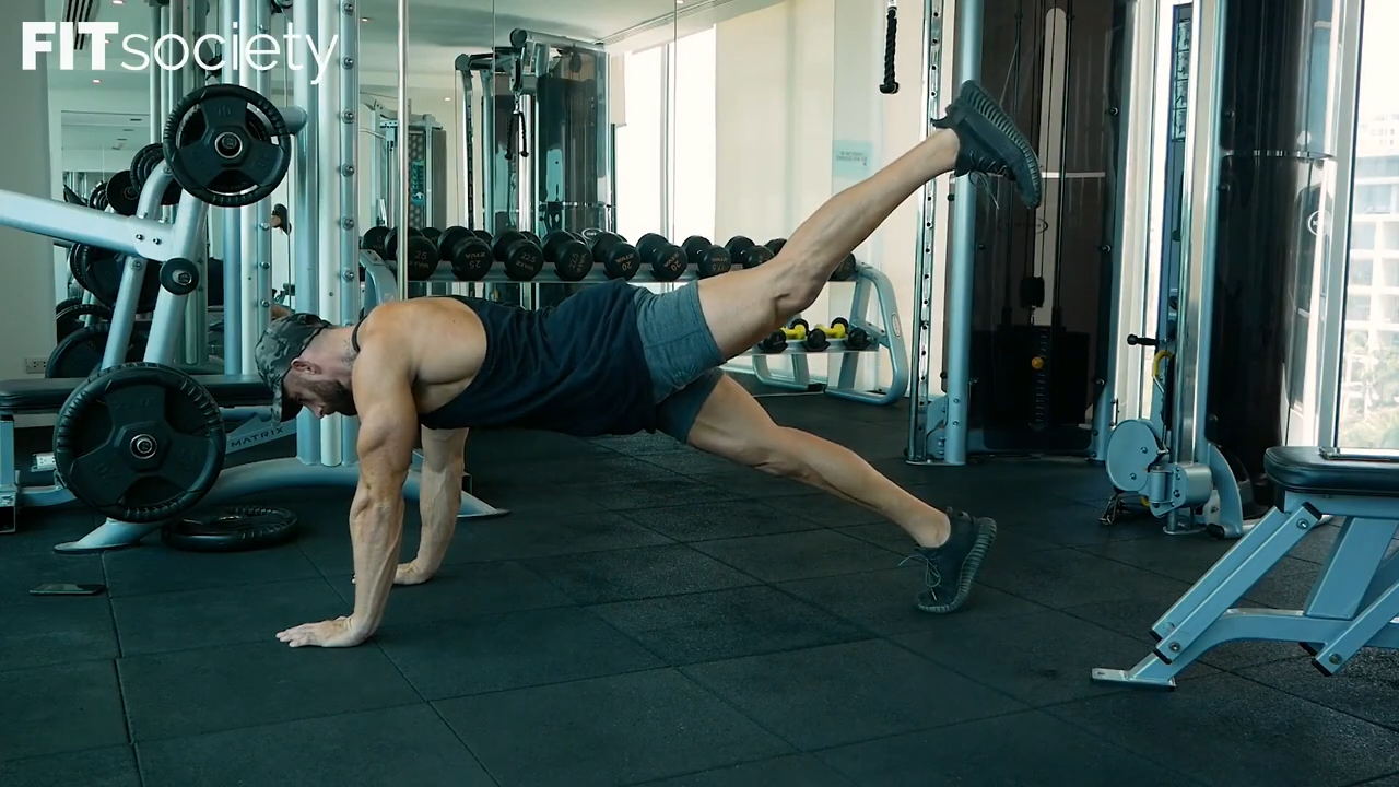 Plank Leg Lifts
